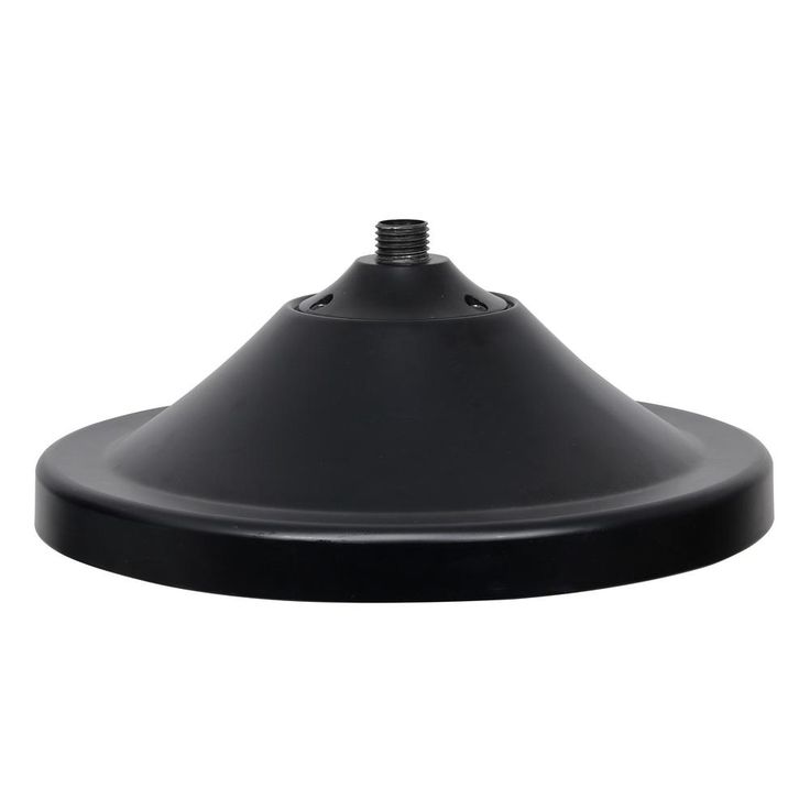 Dual Head Black Outdoor LED Solar Post Lamp