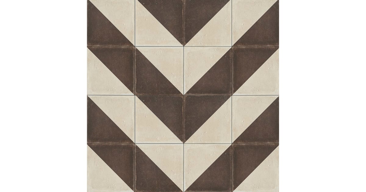 Bedrosians Palazzo Antique Cotto Villa 12-in x 12-in Honed Porcelain Patterned Floor and Wall Tile (9.79-sq. ft/ Carton)