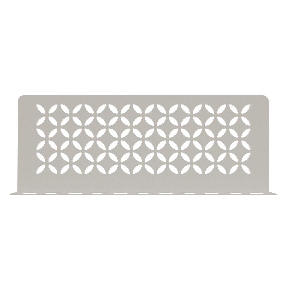 Shelf-W Greige Color-Coated Aluminum Floral Wall Shelf - Super Arbor