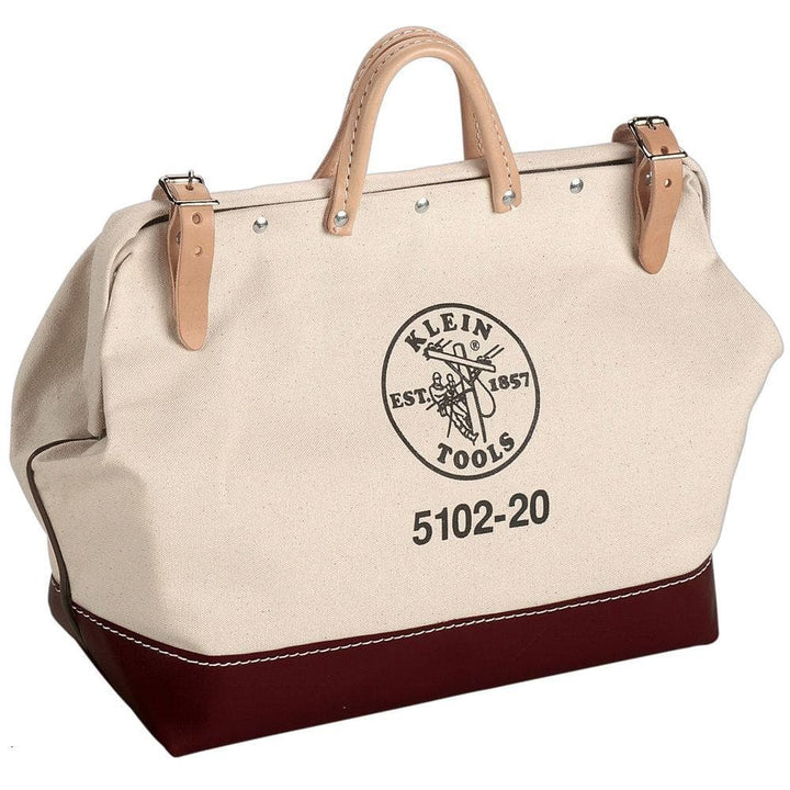 Klein Tools 20 in. Canvas Tool Bag, Model 5102-20