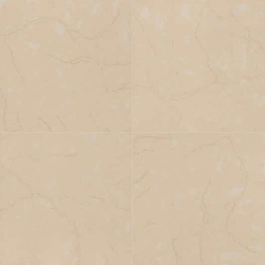 MSI Monterosa Beige 20 in. x 20 in. Polished Porcelain Floor and Wall Tile (19.44 sq. ft. / case)