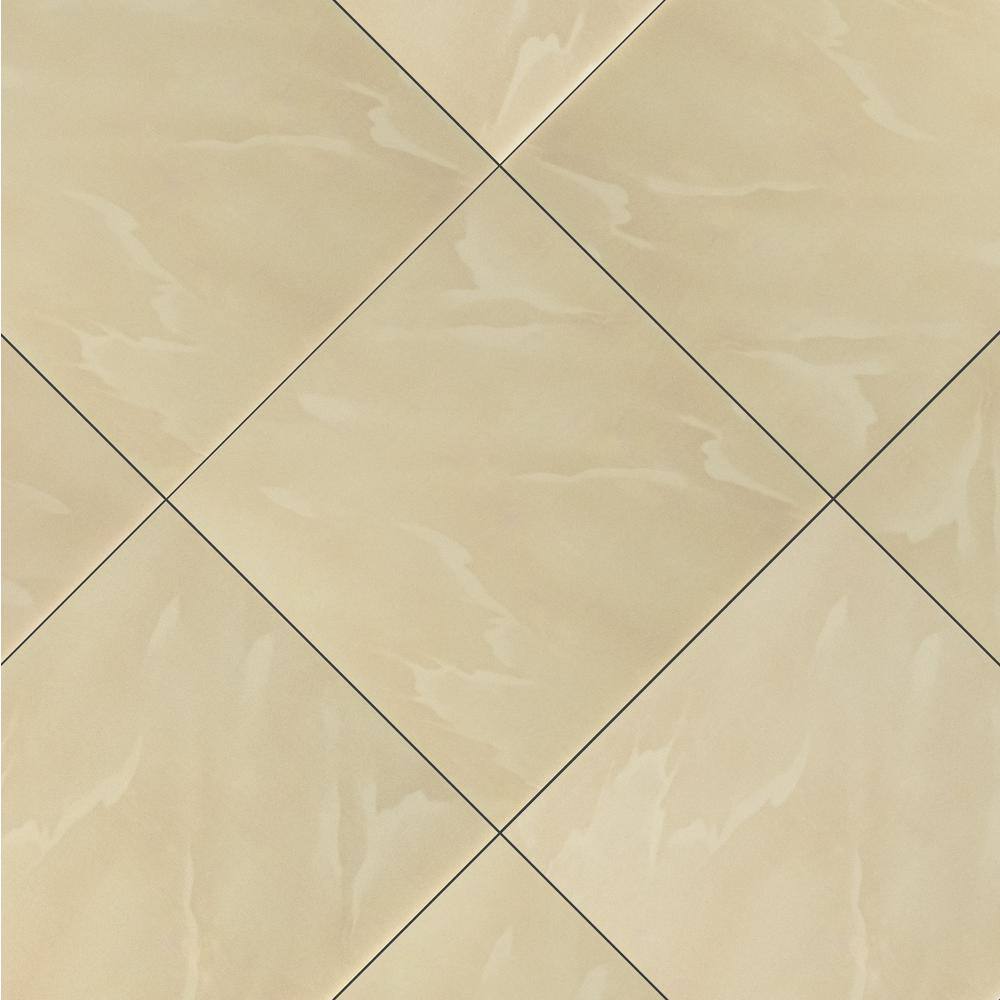 MSI 20 in. x 20 in. Paradiso Cream Polished Porcelain Floor and Wall Tile (19.44 sq. ft./case)