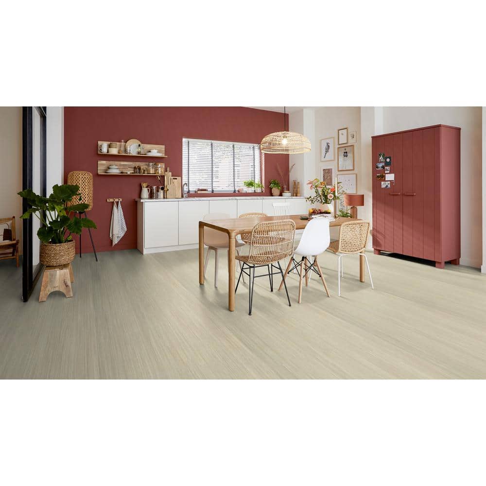 Marmoleum Cinch Loc Seal Desert Sand 9.8 mm Thick x 11.81 in. Wide x 35.43 in. Length Laminate Floor Tile (20.34 sq. ft./Case)