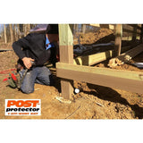Post Protector 6 in. x 6 in. x 60 in. In-Ground Fence Post Decay Protection