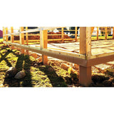 Post Protector 5 in. x 1.625 in. x 92 in. Skirt-Board Fence Rail Protector (Case of 6-Pieces)