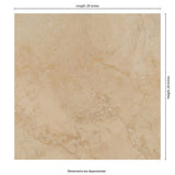 MS International Caliza Stone 20 in. x 20 in. Beige Porcelain Floor Tile (14 sq. ft./Case)