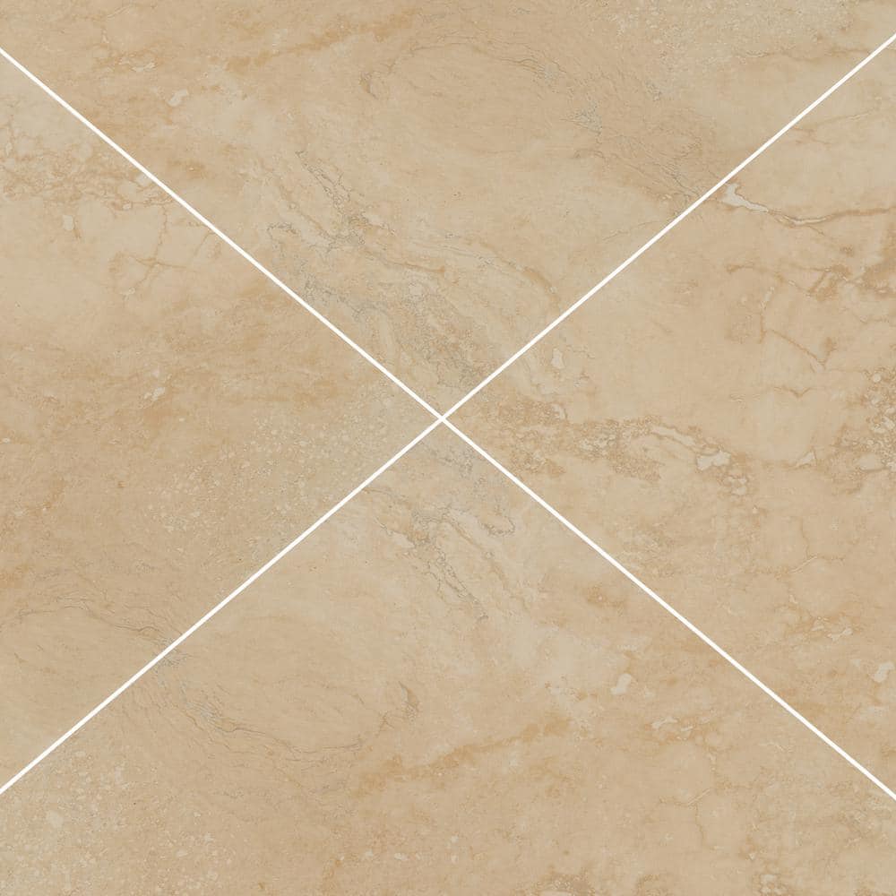 MS International Caliza Stone 20 in. x 20 in. Beige Porcelain Floor Tile (14 sq. ft./Case)