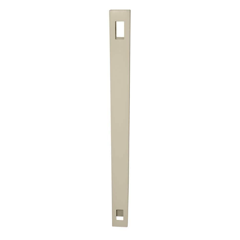 Weatherables 5x5x9 ft Beige Vinyl Fence End Post - Low Maintenance & Durable