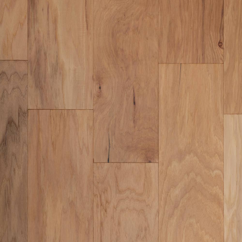 ASPEN FLOORING Bennett Hickory 3/8 in. T x 6.5 in. W Tongue and Groove Distressed Engineered Hardwood Flooring (1177.2 sqft/pallet)