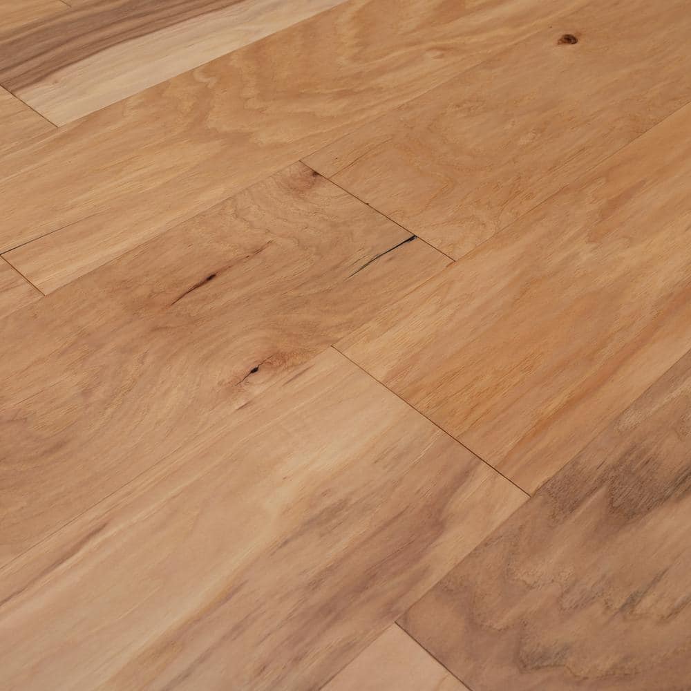 ASPEN FLOORING Bennett Hickory 3/8 in. T x 6.5 in. W Tongue and Groove Distressed Engineered Hardwood Flooring (1177.2 sqft/pallet)