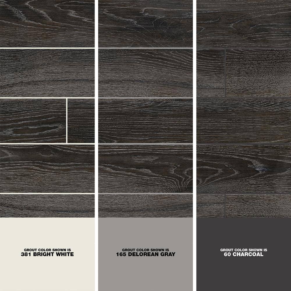 Benson Nero 6 in. x 36 in. Matte Porcelain Floor and Wall Tile (13.5 sq. ft./Case)
