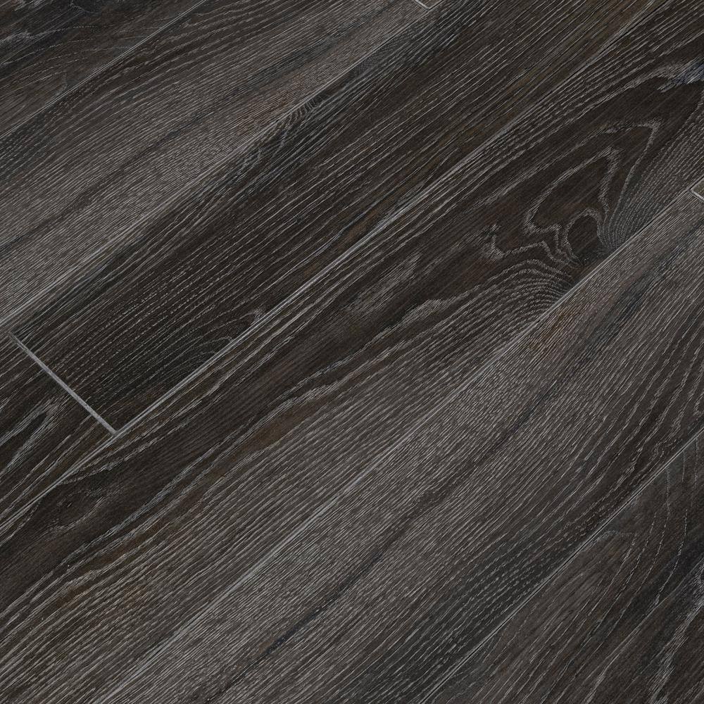 Benson Nero 6 in. x 36 in. Matte Porcelain Floor and Wall Tile (13.5 sq. ft./Case)