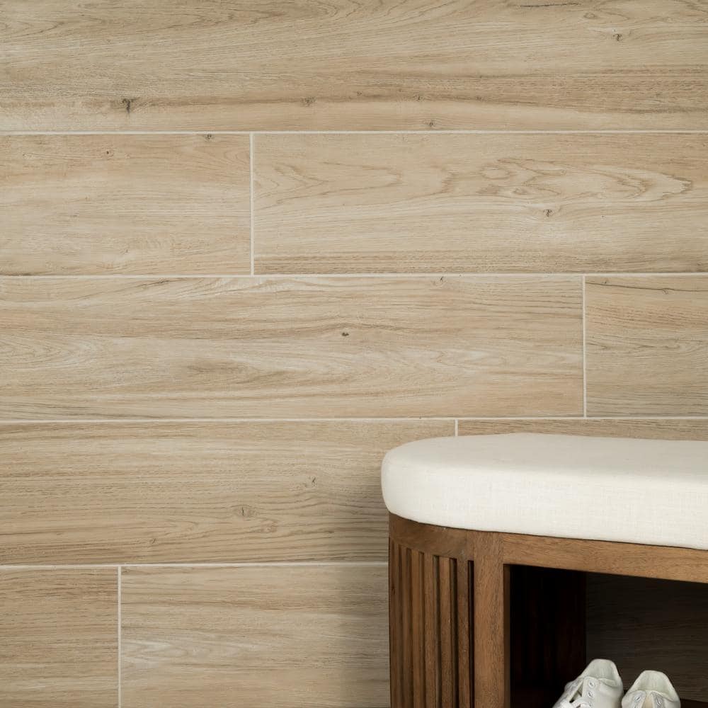 MSI Benson Park Beige 9 in. x 47 in. Matte Porcelain Floor Tile (2.94 sq. ft. per Piece)