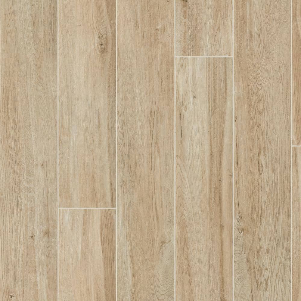 MSI Benson Park 9 in. x 47 in. Matte Wood Look Porcelain Floor and Wall Tile (12 sq. ft./Case)