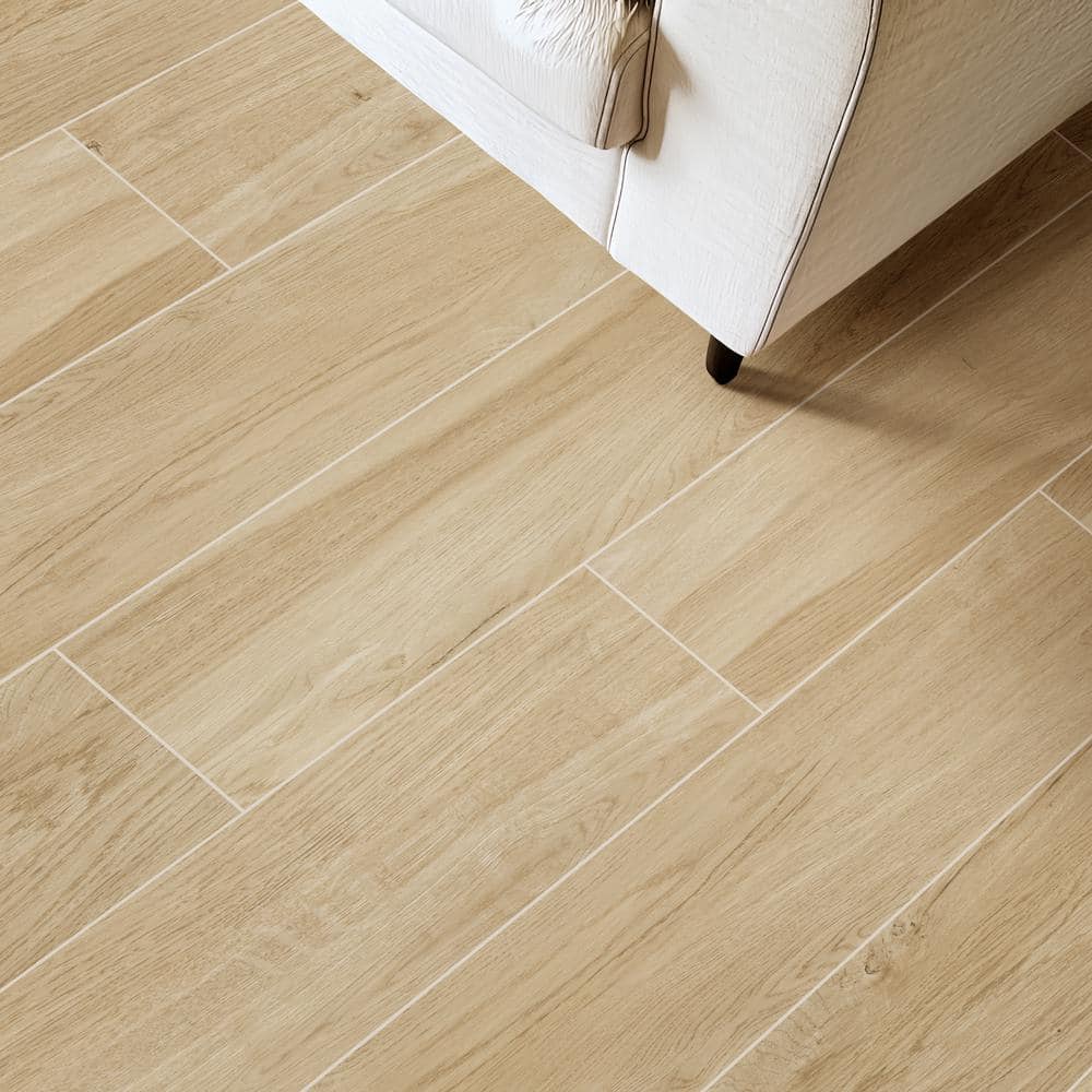 MSI Benson Park Beige 9 in. x 47 in. Matte Porcelain Floor Tile (2.94 sq. ft. per Piece)