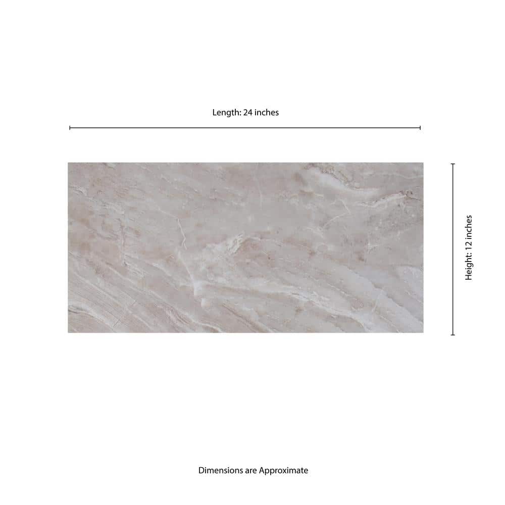 MSI Bergamo Gris 12 in. x 24 in. Matte Ceramic Floor and Wall Tile (16 sq. ft. / case)