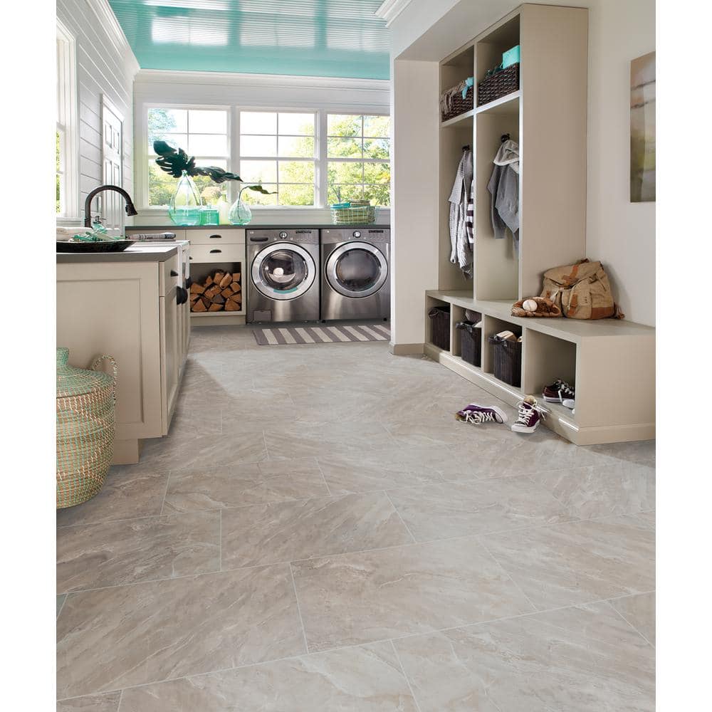 MSI Bergamo Gris 12 in. x 24 in. Matte Ceramic Floor and Wall Tile (16 sq. ft. / case)