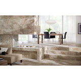 Marazzi Travisano Trevi 3 in. x 12 in. Porcelain Bullnose Trim Floor and Wall Tile (0.258 sq. ft. / piece)