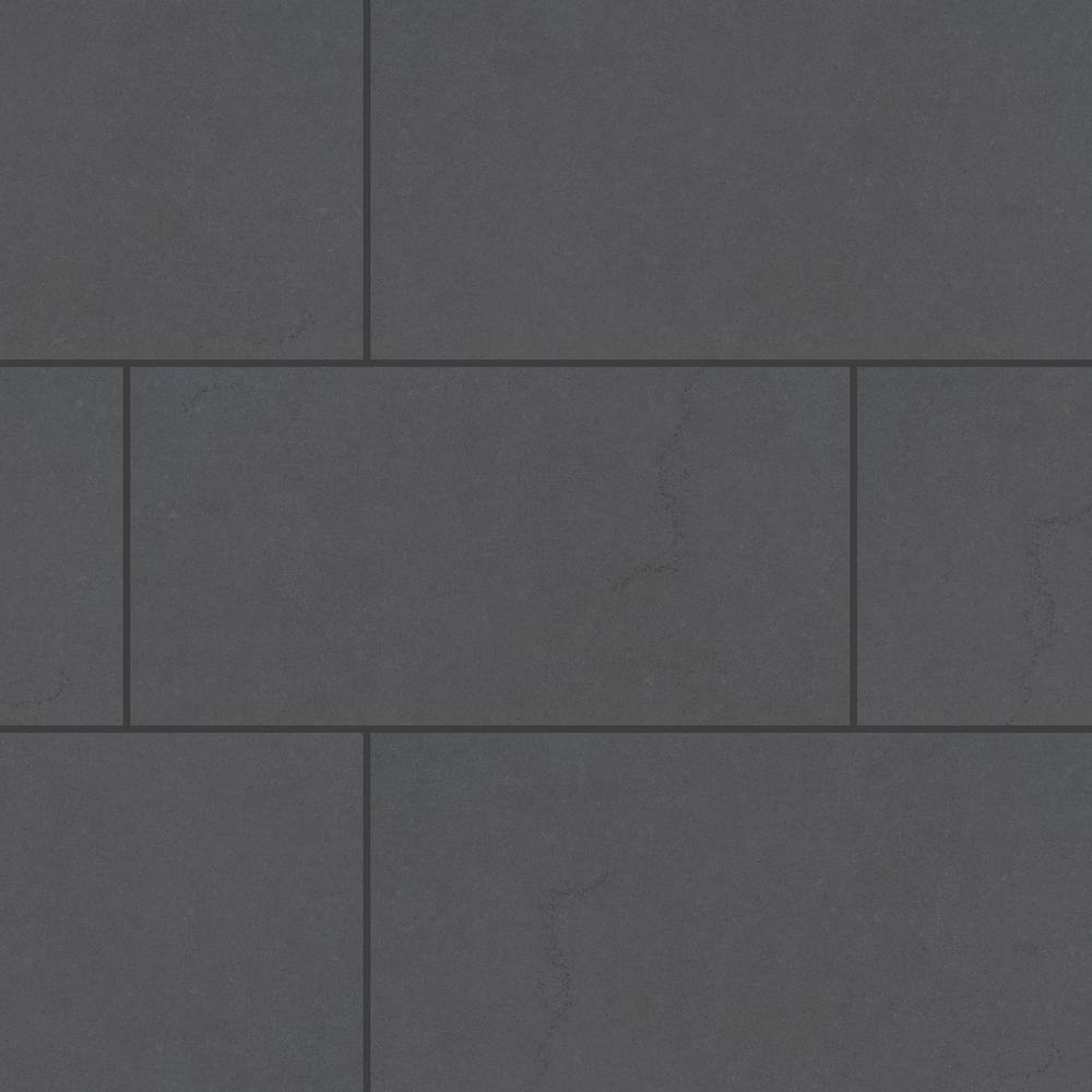 MSI Beton Graphite 12 in. x 24 in. Matte Porcelain Floor and Wall Tile (16 sq. ft. / case)