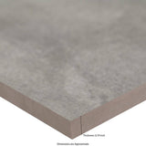 MSI Beton Gray 2 cm. x 24 in. x 24 in. Matte Porcelain Ston Look Paver Tile (8 sq. ft./Case)