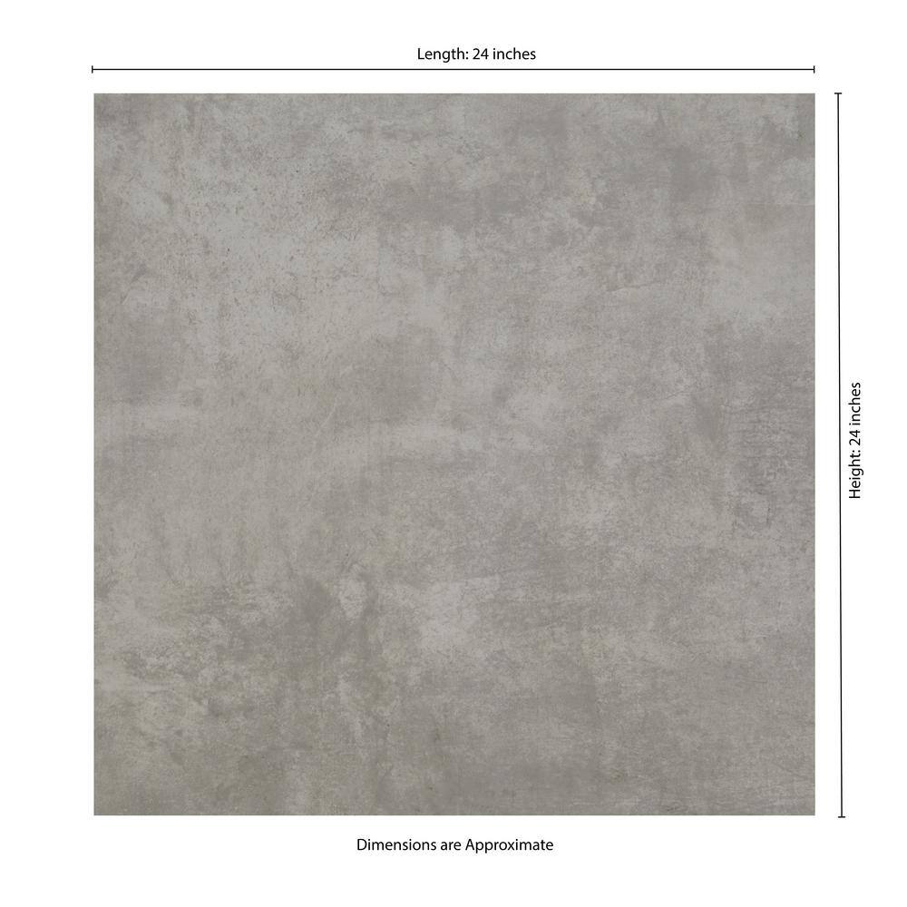 MSI Beton Gray 2 cm. x 24 in. x 24 in. Matte Porcelain Ston Look Paver Tile (8 sq. ft./Case)