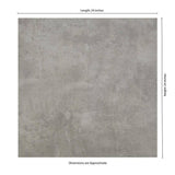 MSI Beton Gray 2 cm. x 24 in. x 24 in. Matte Porcelain Ston Look Paver Tile (8 sq. ft./Case)