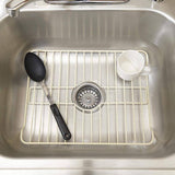 Better Houseware Almond Steel Sink Bottom Grid Protector
