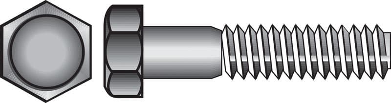 Hillman 3/4 in. Diameter x 6 in. Length Zinc-Plated Steel Hex Bolt, 20-Pack