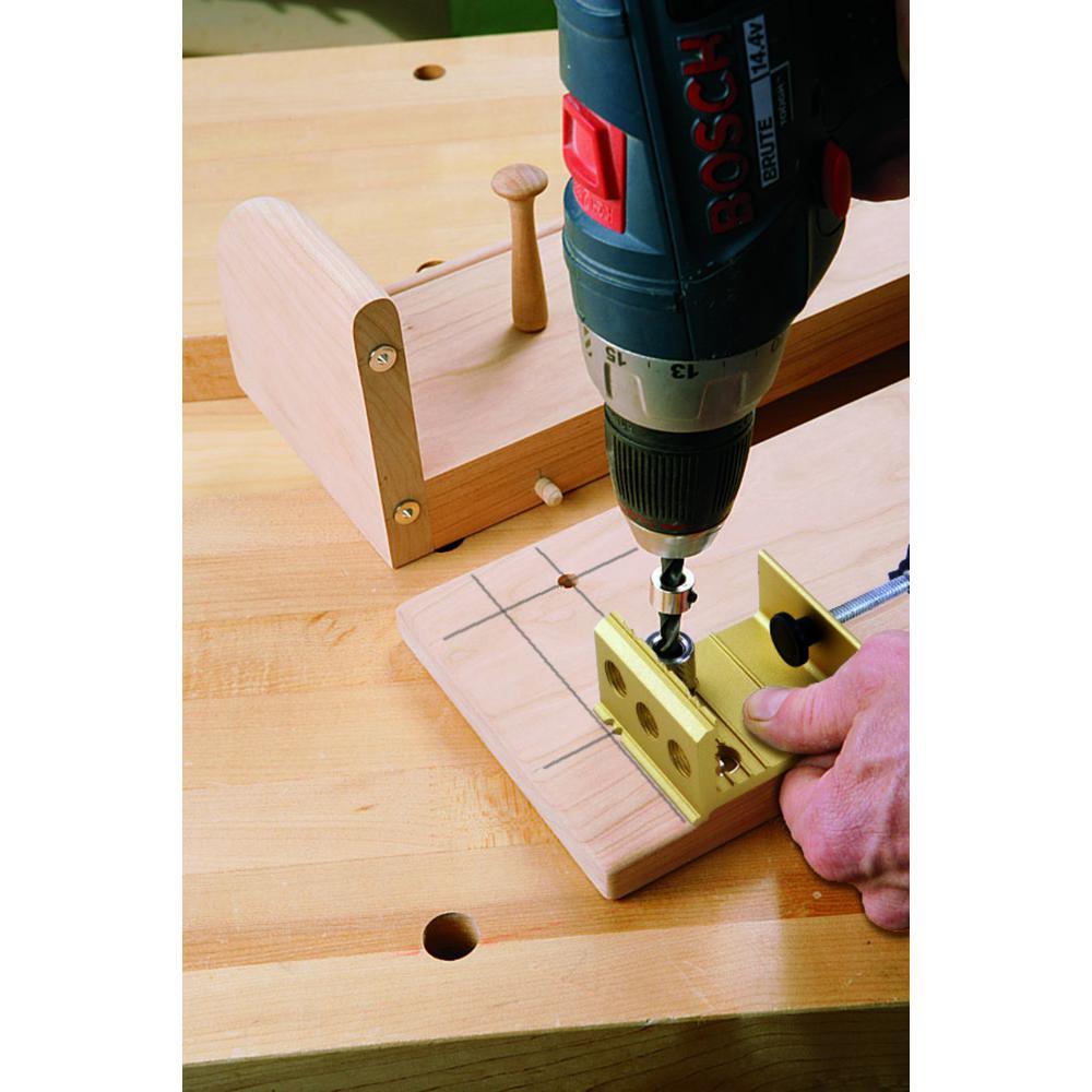 Aluminum EZ Dowel Joining Jig Kit - Super Arbor