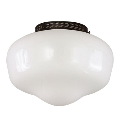 Satin 1-Light Ceiling Fan Light Kit - Super Arbor