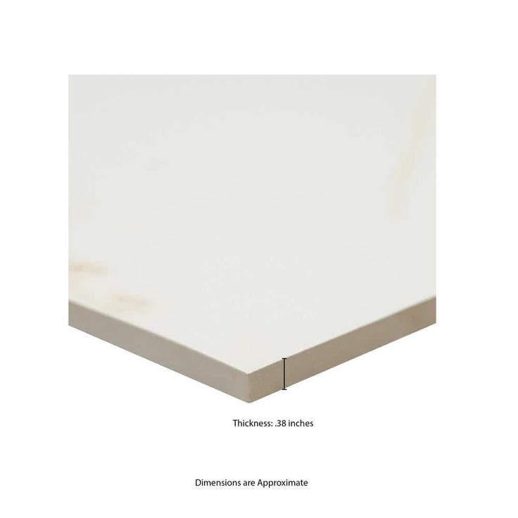 Yosemite White 16 in. x 32 in. Polished Porcelain Floor and Wall Tile (14.2 sq. ft./Case)