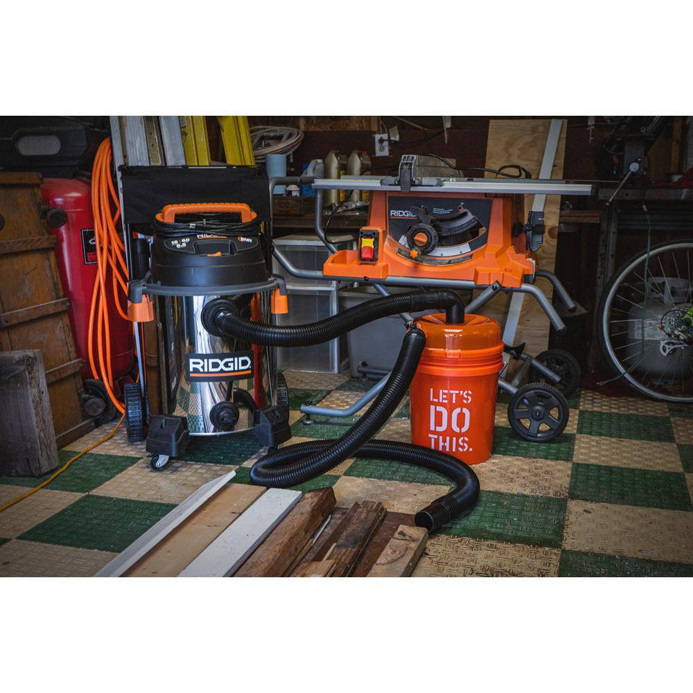 High Efficiency Dust Separator, 12 in. Dia with 2.5 in. Hose, 36 in. Long - Super Arbor