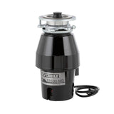 Everbilt 1/2 HP Sound Insulated Continuous Feed Garbage Disposal with Stainless Steel Sink Flange and Attached Power Cord