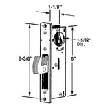 Commercial Door Deadbolt Lock, Aluminum, Laminated Swing Hook Lock - Super Arbor