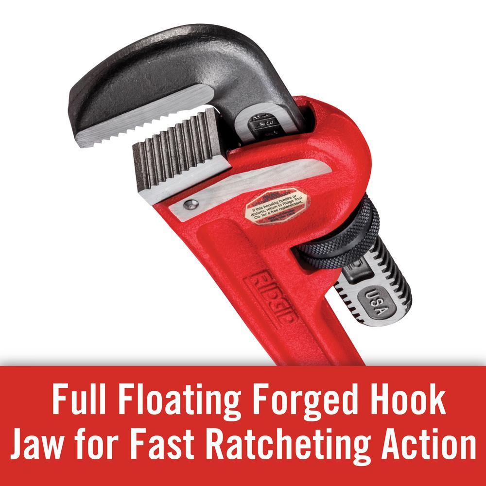 18 in. Heavy-Duty Straight Pipe Wrench - Super Arbor