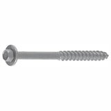 1/4 in. 3-5/8 in. LedgerLok External Hex Drive, Hex Head Ledger Board Wood Screw Fasteners (50-Pack) - Super Arbor