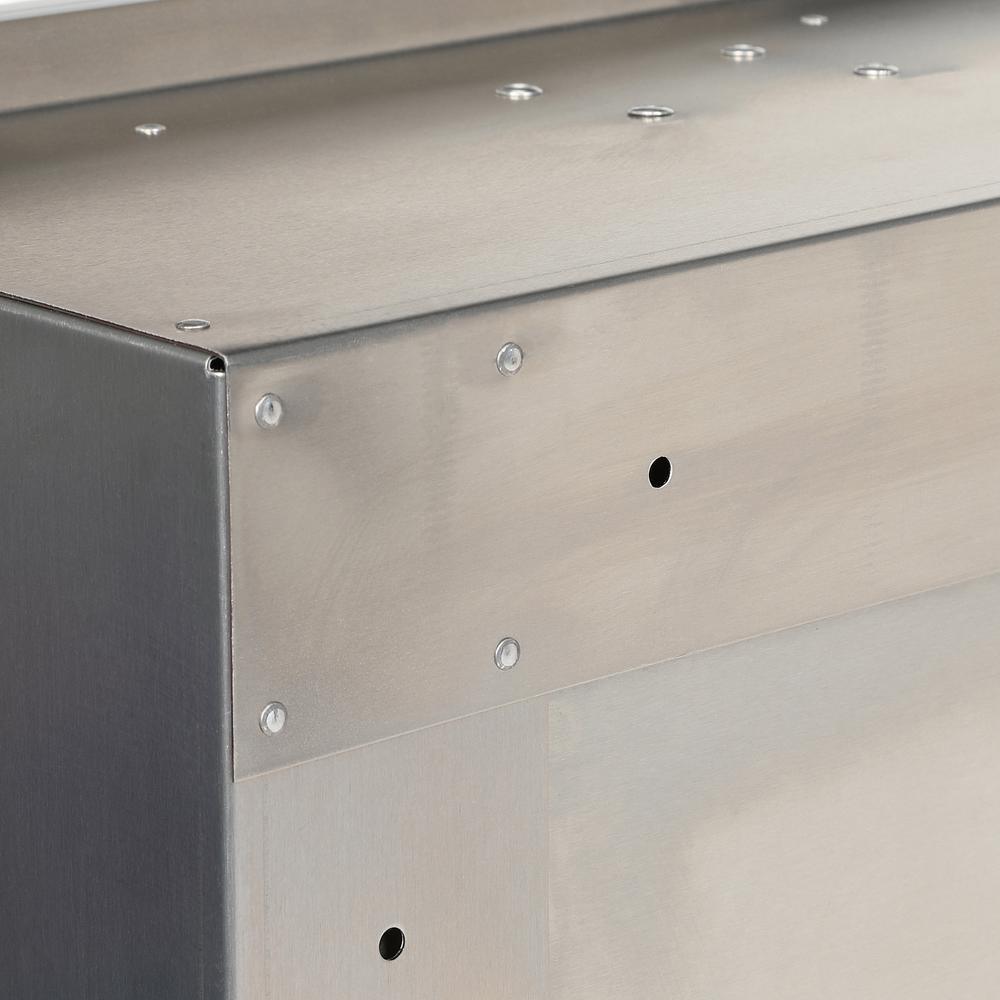 Aluminum Recessed-Mounted USPS Access Vertical Mailbox with 4 Door - Super Arbor