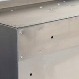 Aluminum Recessed-Mounted USPS Access Vertical Mailbox with 4 Door - Super Arbor