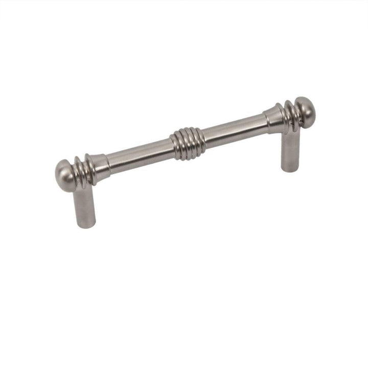 Charlotte 3-1/4 in. Center-to-Center Satin Nickel Pull - Super Arbor