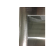 Hardy 16.5 in. Undermount Bathroom Sink in Stainless Steel