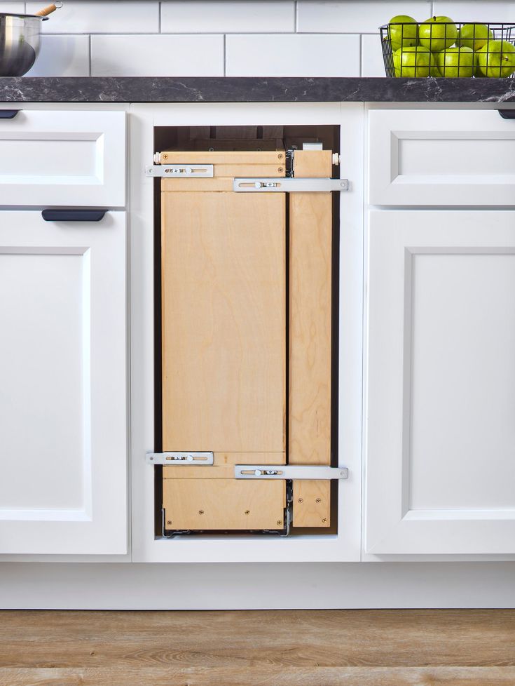Rev-A-Shelf 11.69-in W x 18.88-in H 4-Tier Pull Out Wood Soft Close Baskets & Organizers