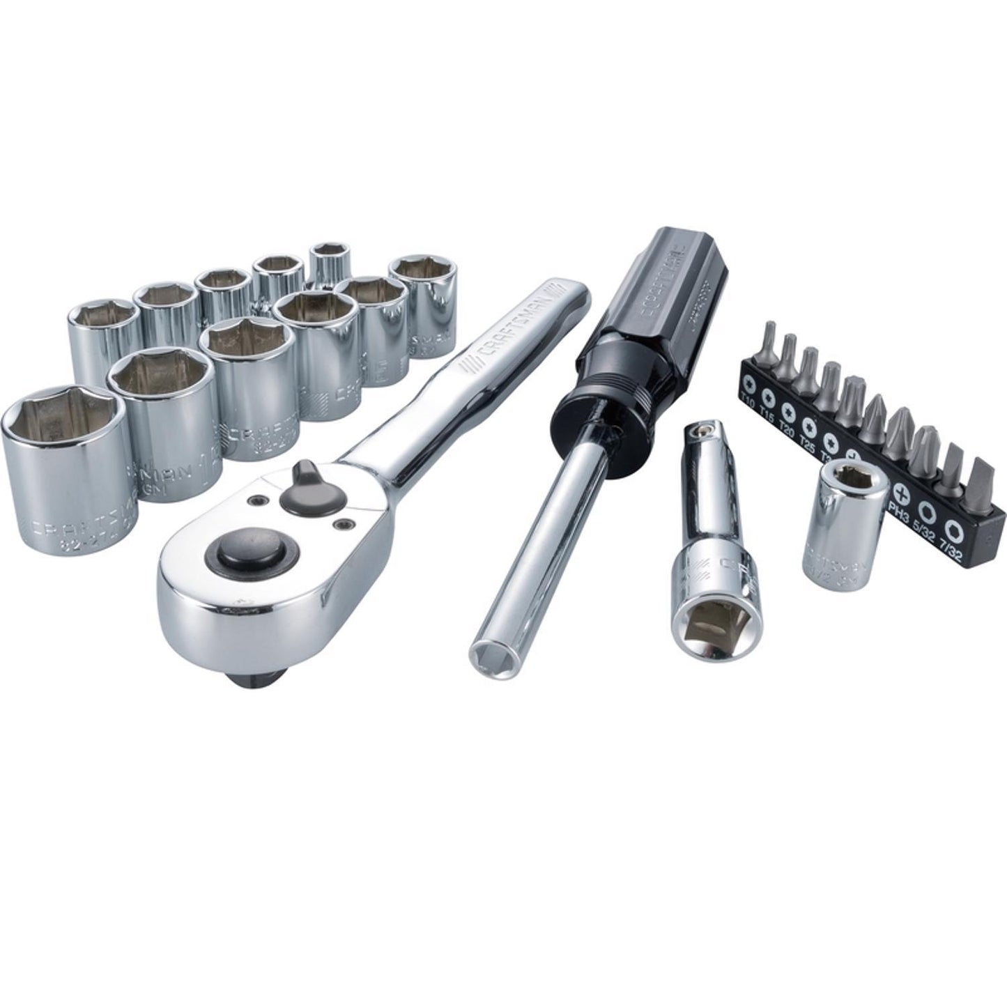 Craftsman 24 pc Metric Tool Set with 3/8 in Drive and 6 Point Sockets
