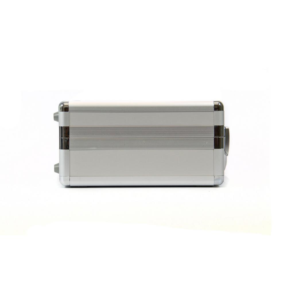 9.25 in. Smooth Aluminum Tool Case with Foam in Silver - Super Arbor