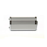 9.25 in. Smooth Aluminum Tool Case with Foam in Silver - Super Arbor