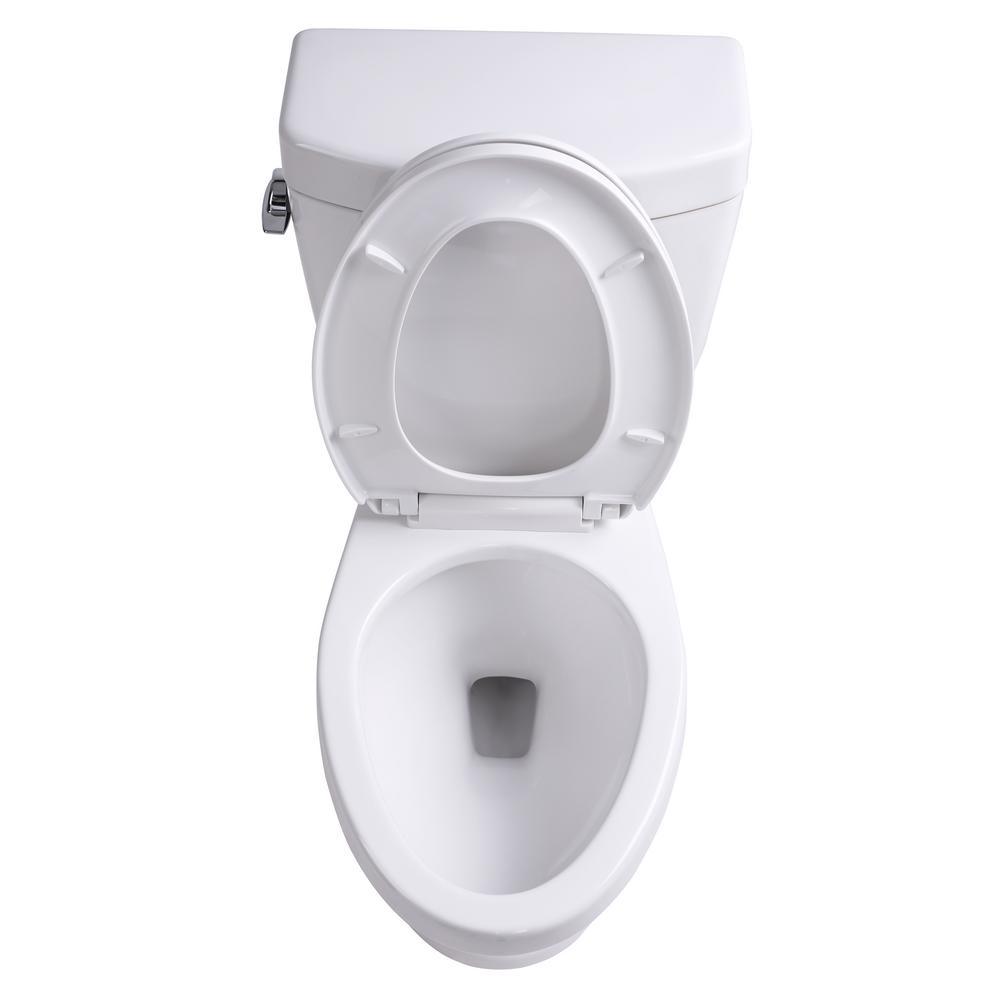 Nova Heated Step In 59.6 in. Walk-In Whirlpool Bathtub in White with 1.6 GPF Single Flush Toilet - Super Arbor