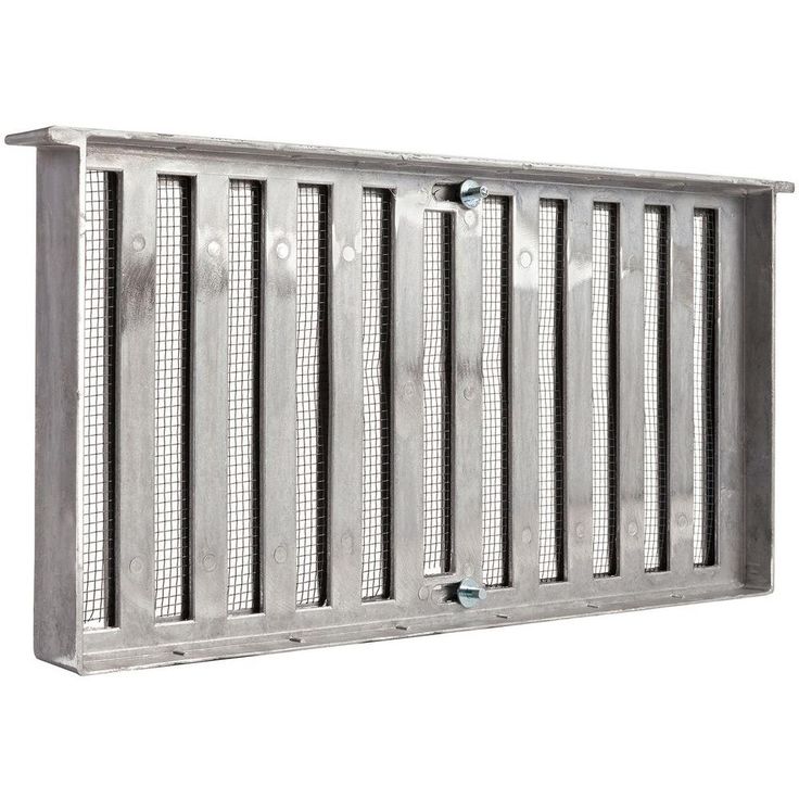 16 in. x 8 in. Automatic Open/Close Foundation Vent in Black