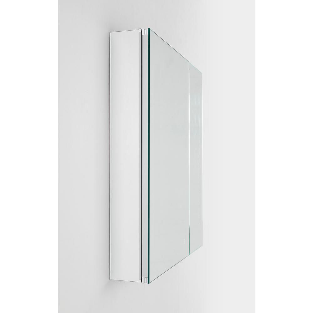 Royale 30 in W x 30 in. H Recessed or Surface Mount Medicine Cabinet with Bi-View Doors - Super Arbor