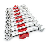 SAE Reversible Ratcheting Wrench Set (8 -Piece) - Super Arbor