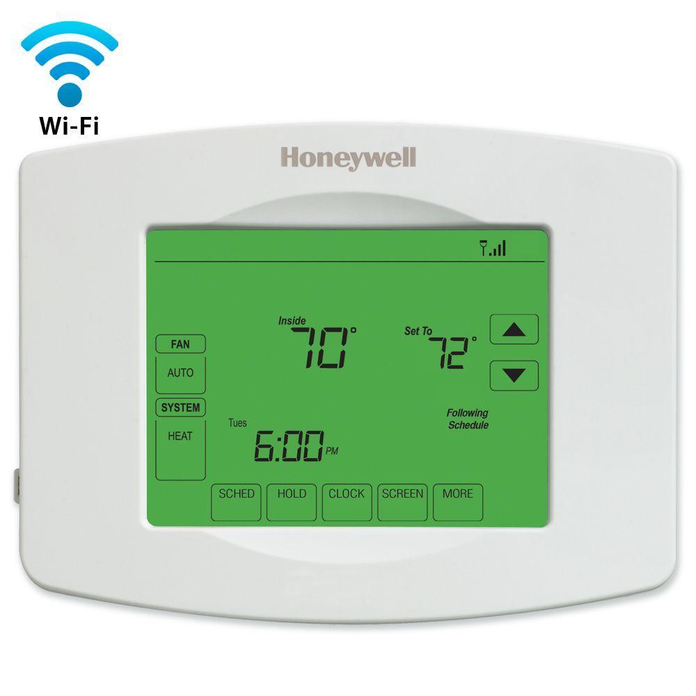 Wi-Fi 7-Day Programmable Smart Thermostat with Digital Backlit Display - Super Arbor