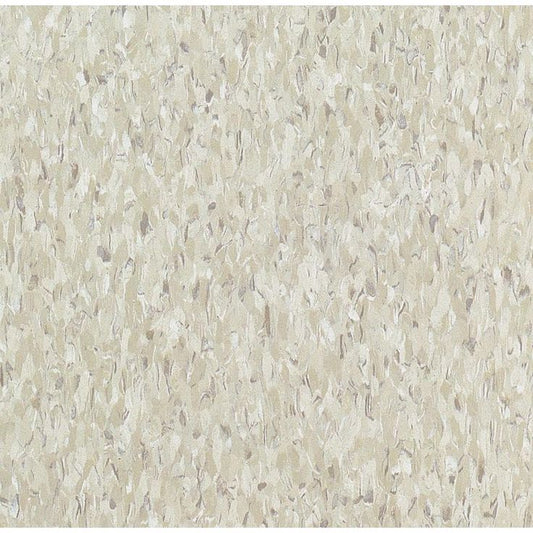 Armstrong Imperial Texture VCT 12 in. x 12 in. x 3/32 in. Shelter White Standard Excelon Vinyl Tile (45 sq. ft. per case)